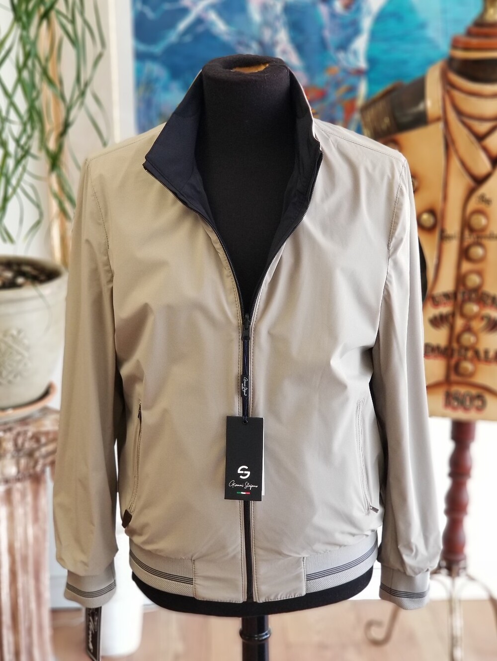 ❗SOLD❗Reversible Men’s Zip Jacket - Picture 4 of 12